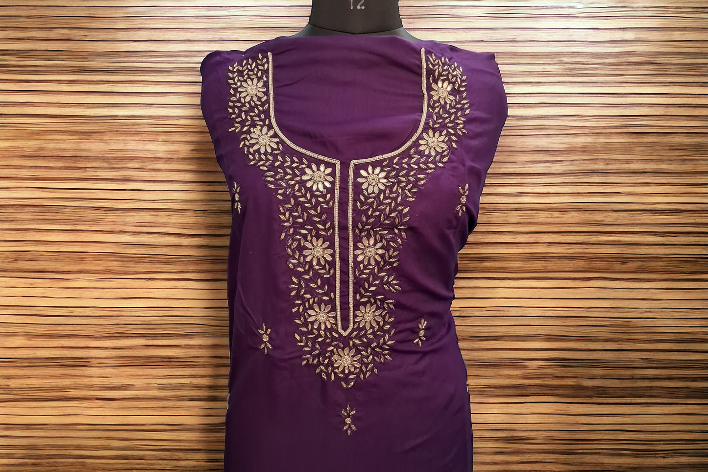 Wine rayon kurti