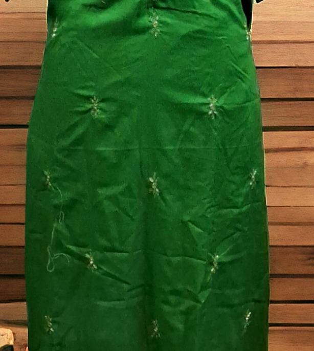 Green rayon kurti